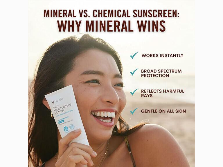 Face Moisturizing Lotion with Mineral Sunscreen SPF 50+