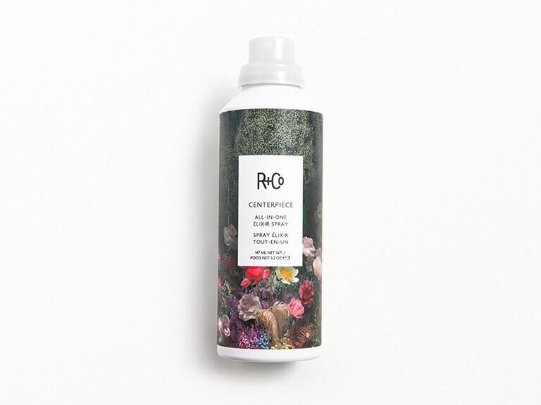 <p><strong>Value: </strong>$36<br><strong>Size: </strong>5.2 oz, Full Size<br><strong>Product Type: </strong>Leave-In Conditioner<br><strong>Why You'll Love It: </strong>Make your hair the main feature with CENTERPIECE, a single product that does it all. This lightweight, multi-tasking styling spray is packed with rich oils to detangle, help fight frizz and hydrate while repairing and fortifying hair.<br><strong>How to Use It: </strong>Spray onto clean, damp hair, comb through and style as usual.<br><strong>About the Brand: </strong>Founded by a group of the industry’s most sought-after hairstylists, R+CO is making waves in the hair care scene with playful packaging and products that really work.</p>