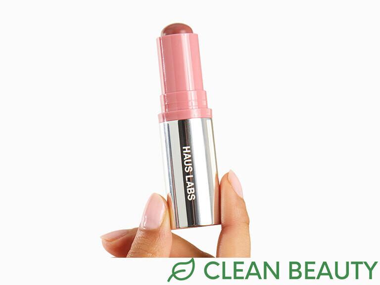 Resized Media/0226 EXTRA Choice HAUS LABS Color Fuse Glassy Blush Balm Stick In Glassy Hibiscus 2749