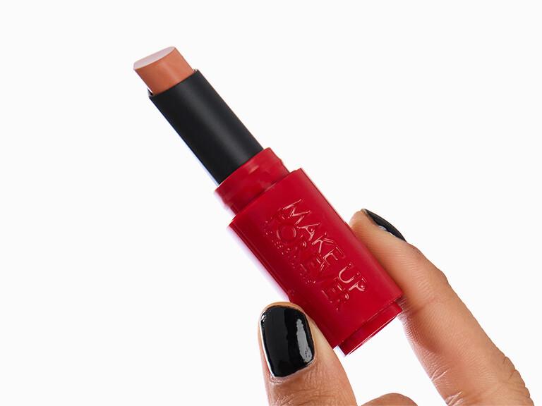 Resized Media/1025 BOXY Choice InHand SLIDE24 MAKEUPFOREVERRougeArtistForEverSatinLipstick 102HeroicHoney 6382