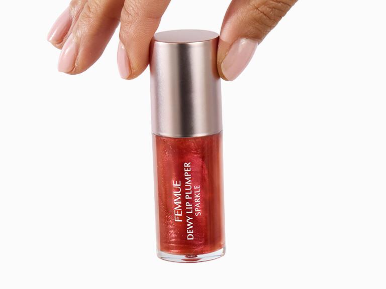 Resized Media/1125 EXTRA AO InHand FEMMUEDewyLipPlumperSparkleCamellia 1791