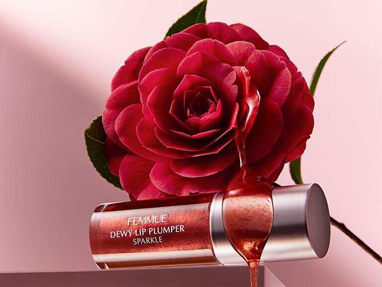 Resized Media/3 FEMMUE DEWYLIPPLUMPERSPARKLE CAMELLIA FULL 2