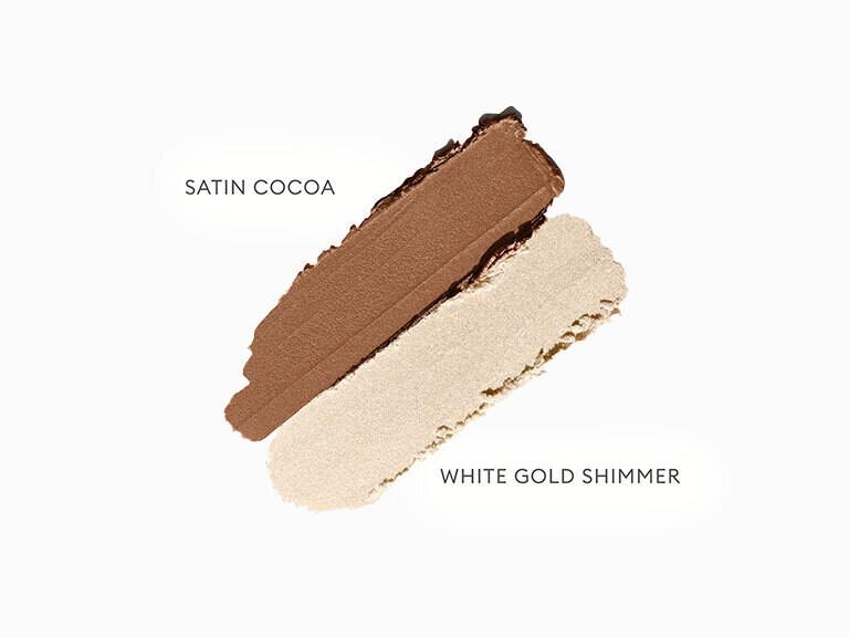 Resized Media/810078671770 Satin Shimmer Duet Cocoa Gold 2 Shade Swatch