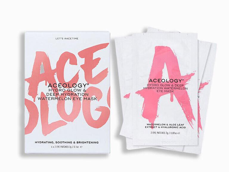 Resized Media/ACEOEYC1069400 ACEOLOGY Hydro Glow Deep Hydration Watermelon Eye Mask 4PK
