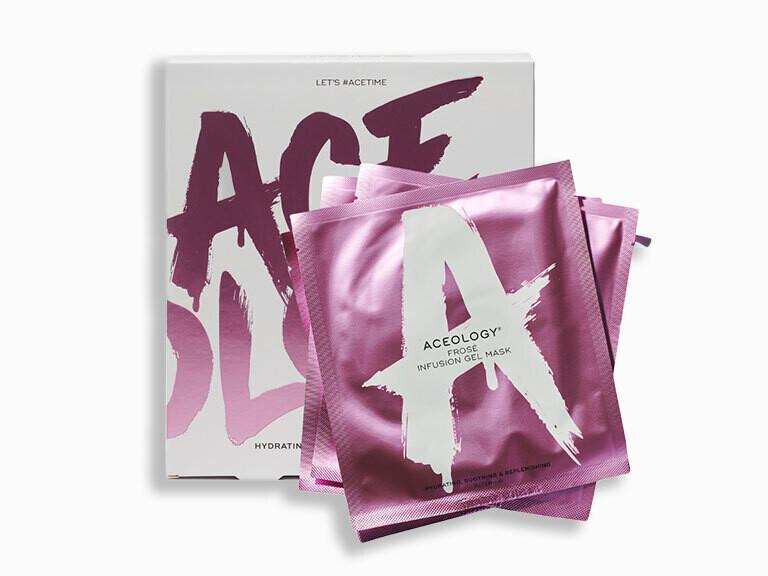 Resized Media/ACEOTRT1069401 AECOLOGY FROSE INFUSION GEL MASK 4PK PRODUCT SHOTv2