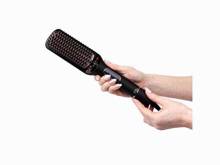 Resized Media/ARIABEAUTY LUXURYIONICSTRAIGHTENINGBRUSH BLACK FULL 4