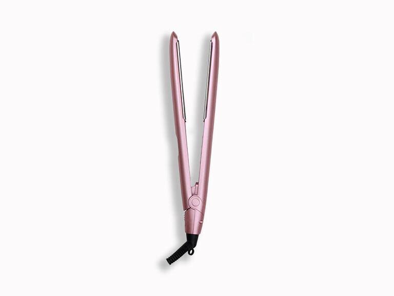 Resized Media/ARIAHTL1064279 ARIA BEAUTY Rose Gold Digital Straightener 1INCH