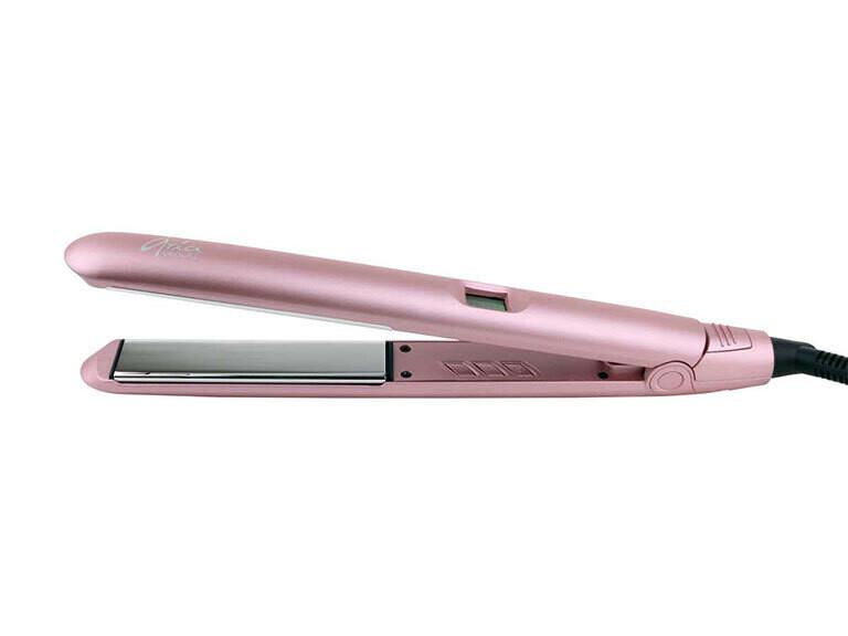 Resized Media/ARIAHTL1064279 ARIA BEAUTY Rose Gold Digital Straightener 1INCH 2