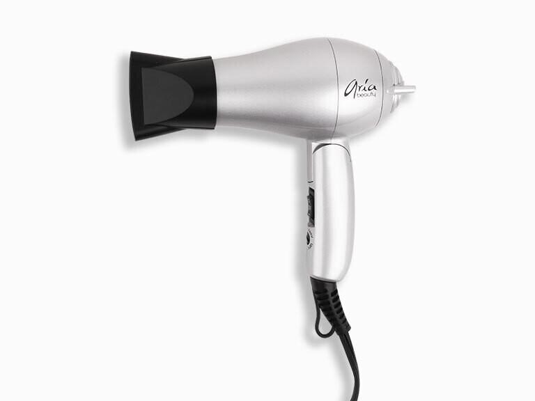 Resized Media/ARIAHTL1073130 ARIABEAUTY MINIFOLDINGBLOWDRYERSILVER FULL