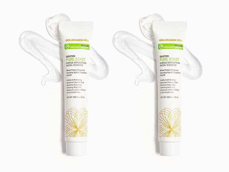 Resized Media/AUGUST SKIN BOGO 30 Pure Start Gentle Detoxifying Facial Cleanser BOGO