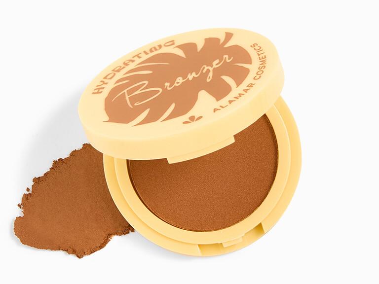 Resized Media/AlamarHydratingBronzerCafeConeLechewithswatch