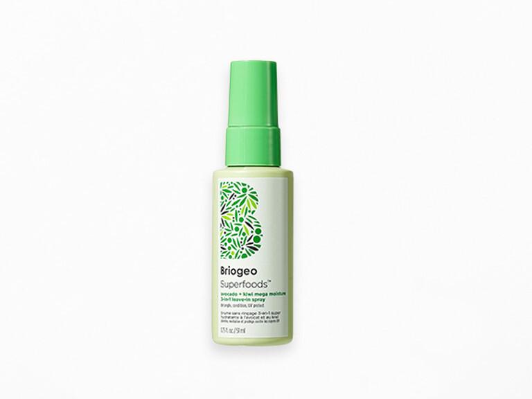 Resized Media/BRIOGEOHAIRCARESuperfoodsAvocado KiwiMegaMoisture3 In 1Leave InSpray