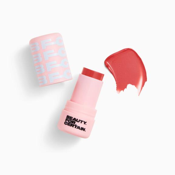 Resized Media/BeautyForCertainLipandCheekStickinStrawberrySorbet Swatch