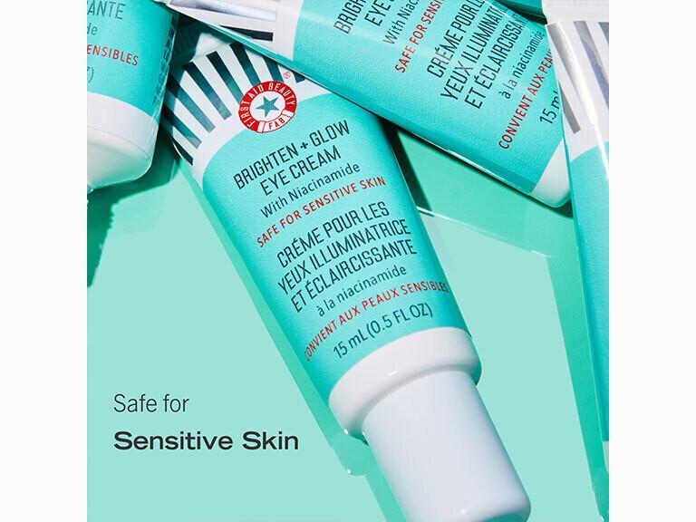First Aid Beauty Brighten + Glow Eye Cream With Niacinamide: Ultimate Radiance Boost
