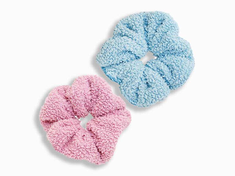 Resized Media/COCUATL1069945 COCUS POCUS Mega Sherpa Scrunchie 2 Pack PINK BLUE FULL