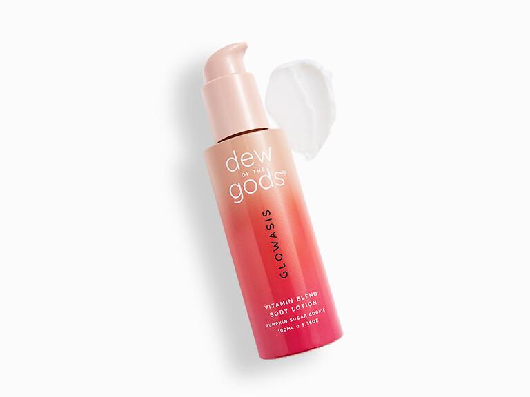 Resized Media/DEWOFTHEGODSGlowforiaBodyLotion PumpkinSpiceLatte 10999 Swatch