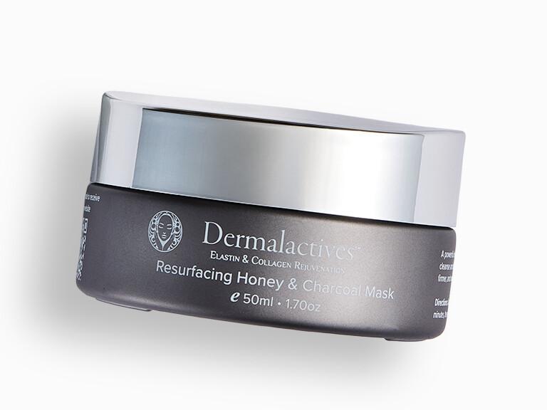 Resized Media/DermalactivesResurfacingHoneyandCharcoalMask Texturefocus
