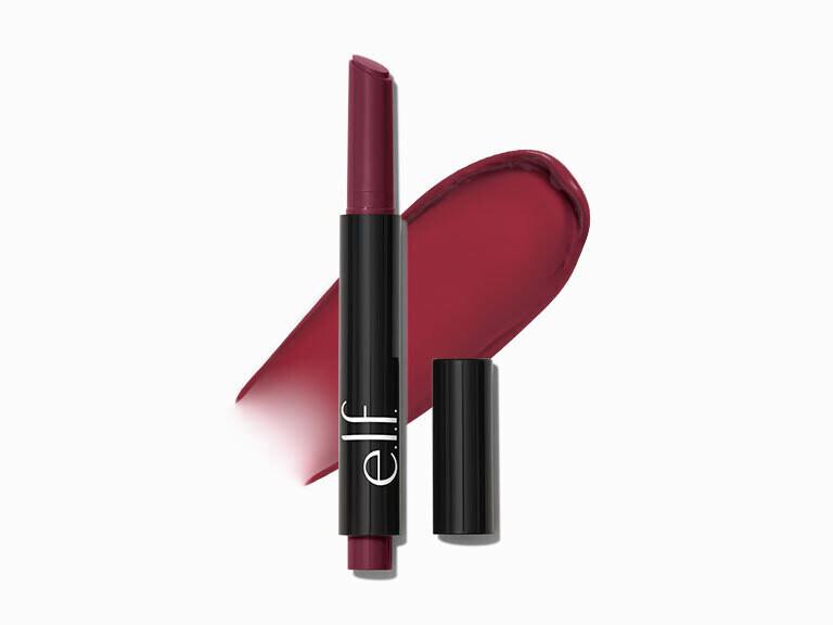 Resized Media/ELFCLIP2000002 ELFCOS POUT CLOUT LIP PLUMPING PEN PLUM ON OVER FULL PRODUCT SHOT