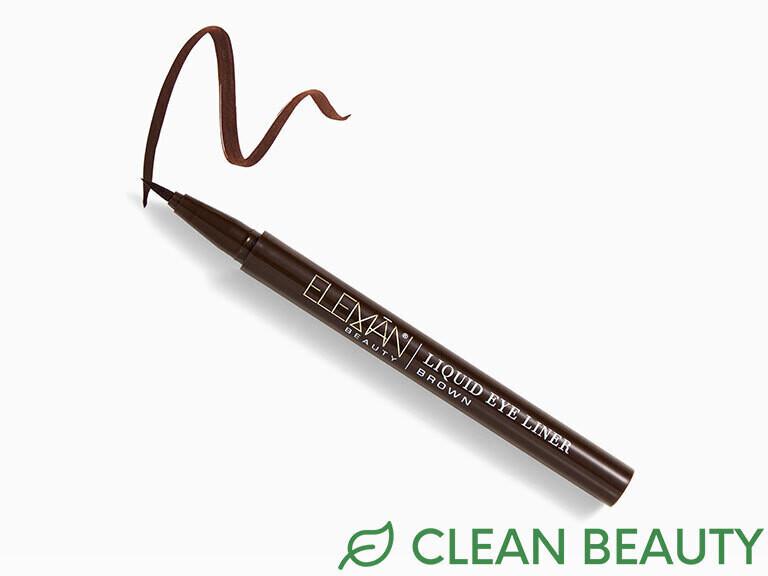 Resized Media/ELMNEYE1071625 Eleman Beauty Liquid Eyeliner In Brown Swatch