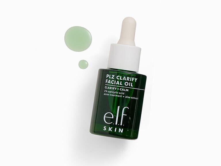 Resized Media/E L F Skin Plz Clarify Facial Oil Swatch
