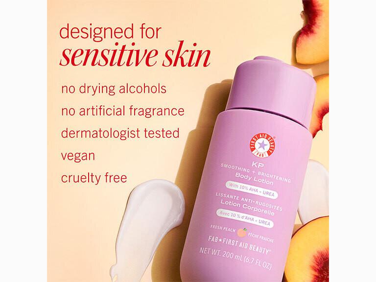 Resized Media/FIRSBOD1073743 FirstAidBeauty KPBodyLotion Peach Full 2
