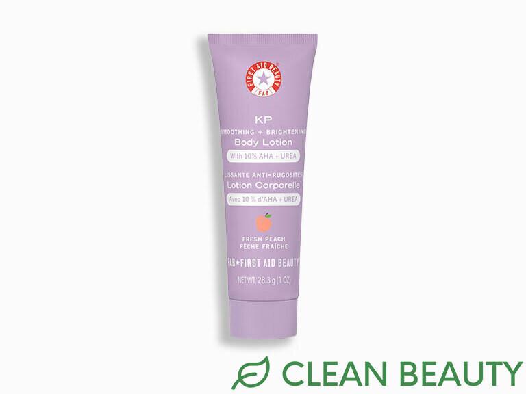 Resized Media/FIRSBOD1073743 FirstAidBeauty KPBodyLotion Peach Sample 1
