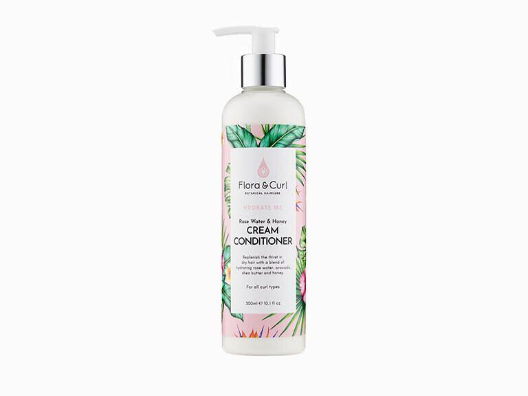 Resized Media/FLCUHCL1044180 FLORA CURL ROSE WATER HONEY CREAM CONDITIONER FULL