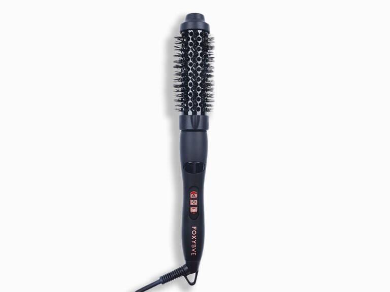 Resized Media/FOXYHTL1068215 FOXYBAE HAIR ROSE GOLD CERAMIC 1 25 HOT ROUND BRUSH BLACK ROSE GOLD 1 CT Copy