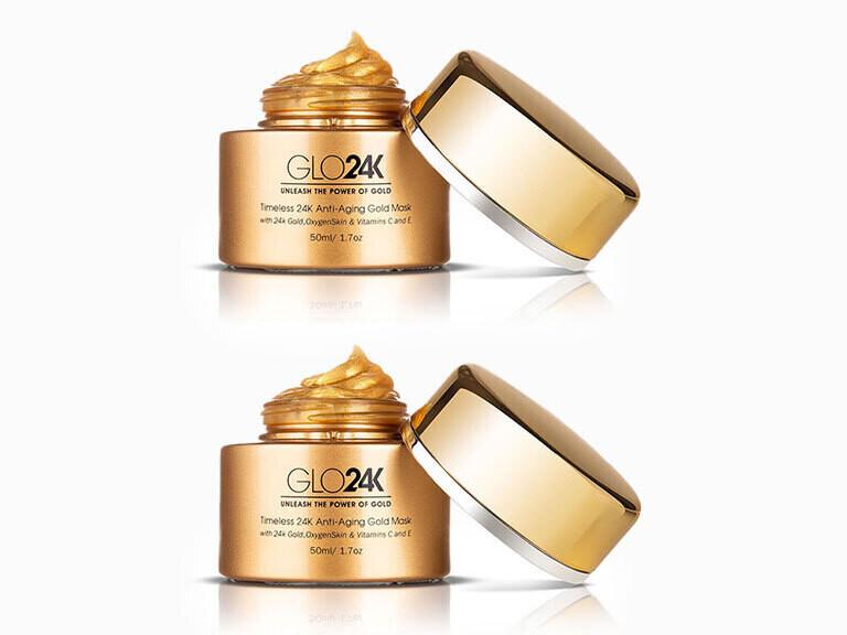 Resized Media/GLO2BND1069745 Timeless 24k Anti Aging Gold Mask BOGO