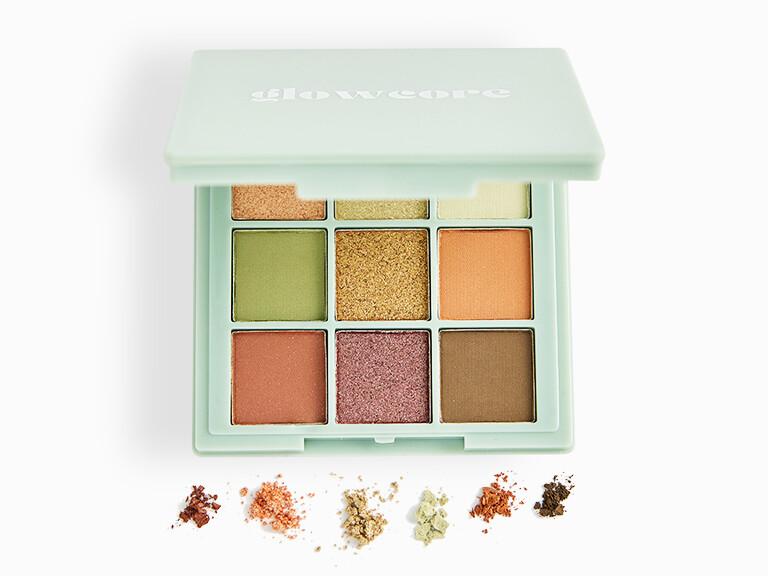 Resized Media/GLOWCOREGreeneyeshadowpalette Swatch 1943 Swatch