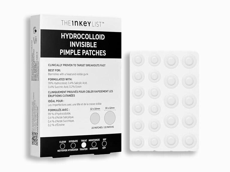 Resized Media/INKETRT2000001 THE INKEY LIST Hydrocolloid Invisible Pimple Patches 22 Patches