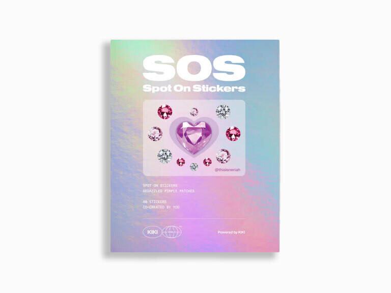 Resized Media/KIKITRT2000002 KIKI WORLD Spot On Stickers Neriah Jeweled