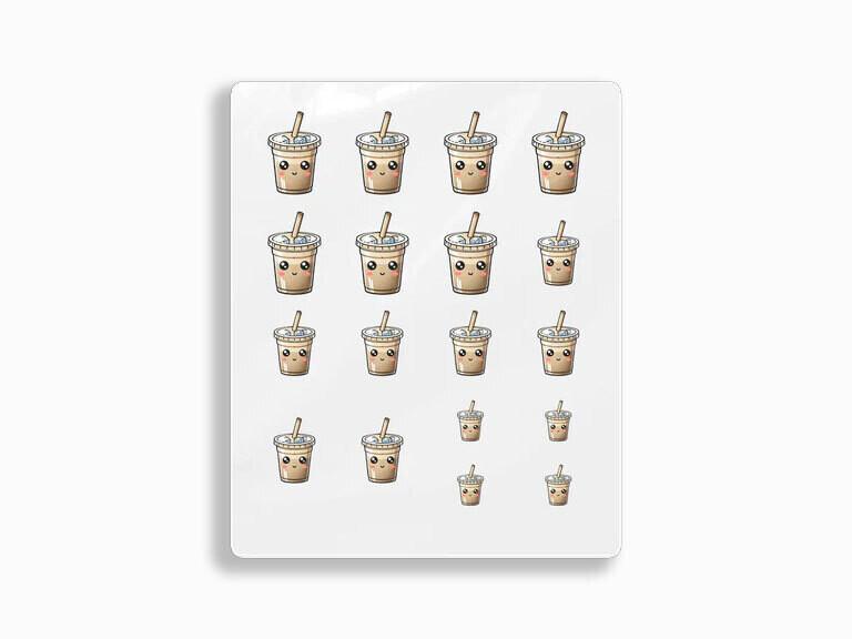 Resized Media/KIKITRT2000003 KIKI WORLD Spot On Stickers Latte