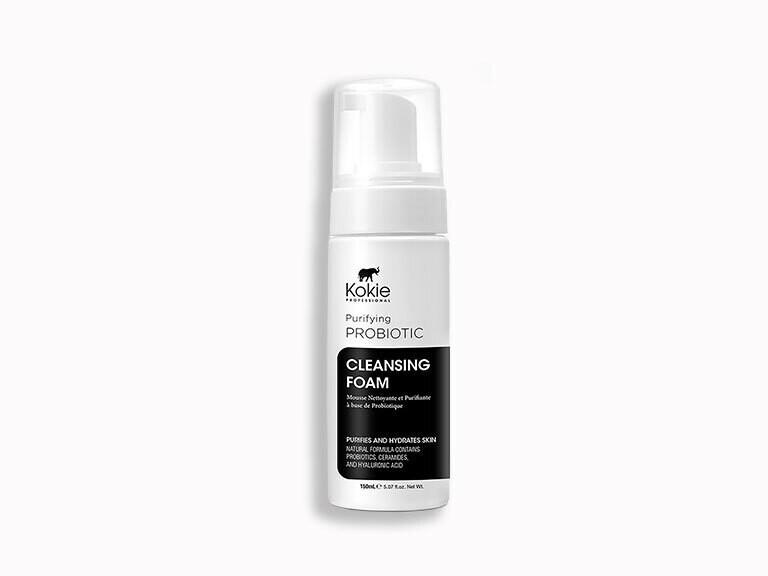 Resized Media/KOKICLS1065338 KOKIE PURIFYING PROBIOTIC CLEANSING FOAM 3000X3000 Product Shot Full