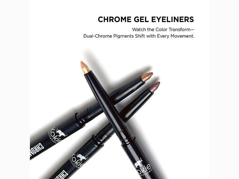 Resized Media/KOKIE CHROME GEL EYELINER ELECTRA FULL Stylized Shot