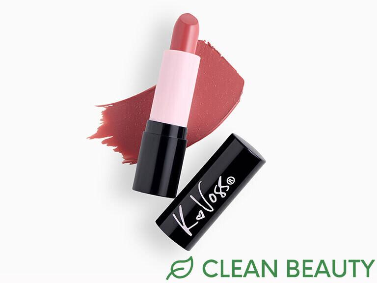 Resized Media/KVOSSNYC Lip Luxe Luxurious Lipstick Sugar Hill W Swatch 2873