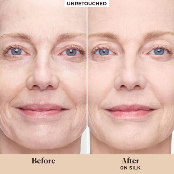Resized Media/LRAMCMP2000036 45000035025 Tinted Moisturizer Blurred Matte Oil Free Broad Spectrum SPF 30 0N SILK FULL MODEL