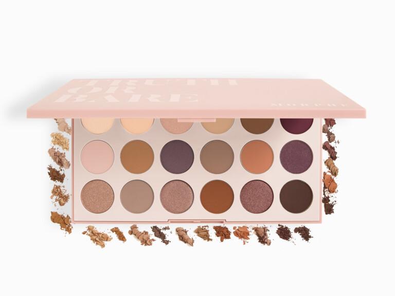 Resized Media/Morphe18TTruthorBarePalettewithswatch 2