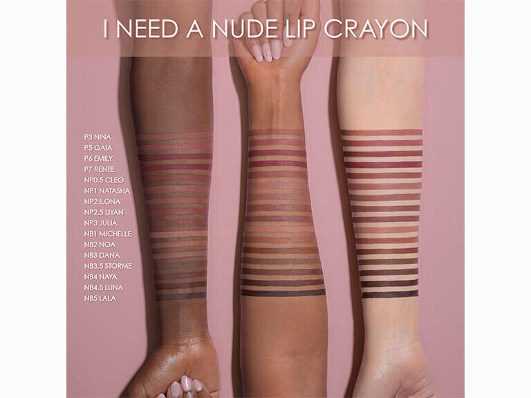 I Need A Nude Lip Crayon in Luna
