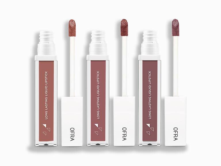 Resized Media/OFRACOS1071585 OFRA Cosmetics Long Lasting Liquid Lipstick Trio Set Pink Pout Full