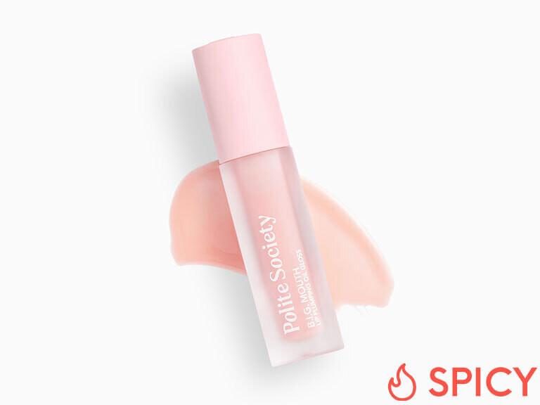 Resized Media/Polite Society Big Mouth Lip Plumping Oil Gloss Swatch 21