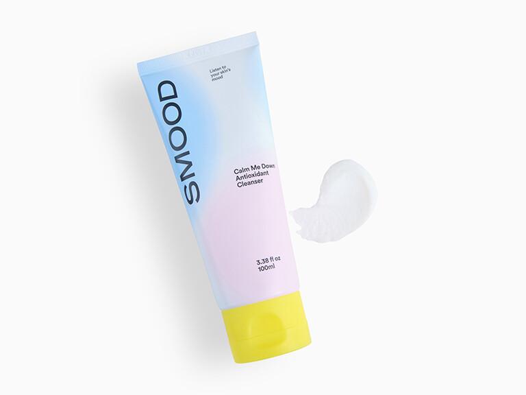 Resized Media/SMOODBEAUTYCalmMeDownAntioxidantCleanser Withswatch 0226