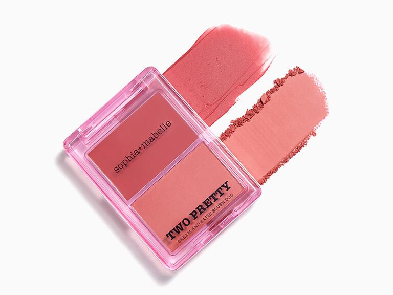 Resized Media/SOPHIAMABELLETWOPRETTYCREAMPOWDERBLUSHDUO StrawberryandSorbet Wswatch 1254