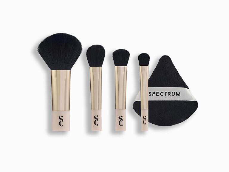 Resized Media/SPECATL2000003 SPECTRUMCOLLECTIONS THEFLAWLESSMINIS4PIECEMINIBRUSHANDPUFFSET NA FULL 1