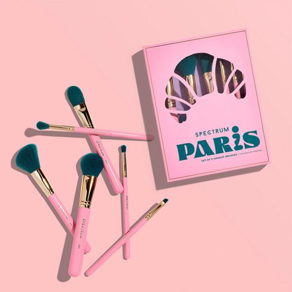 Resized Media/SPECATL2000009 SPECTRUMCOLLECTIONS PARISIAN6PIECEBRUSHSET FULL TEXTURE
