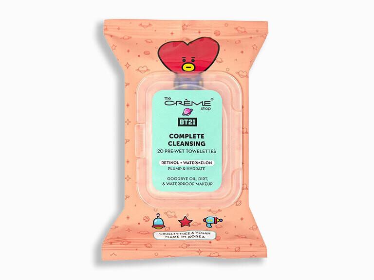 Resized Media/TCRMCLS1071599 THE CREME SHOP BT21 TATA Complete Cleansing Towelettes