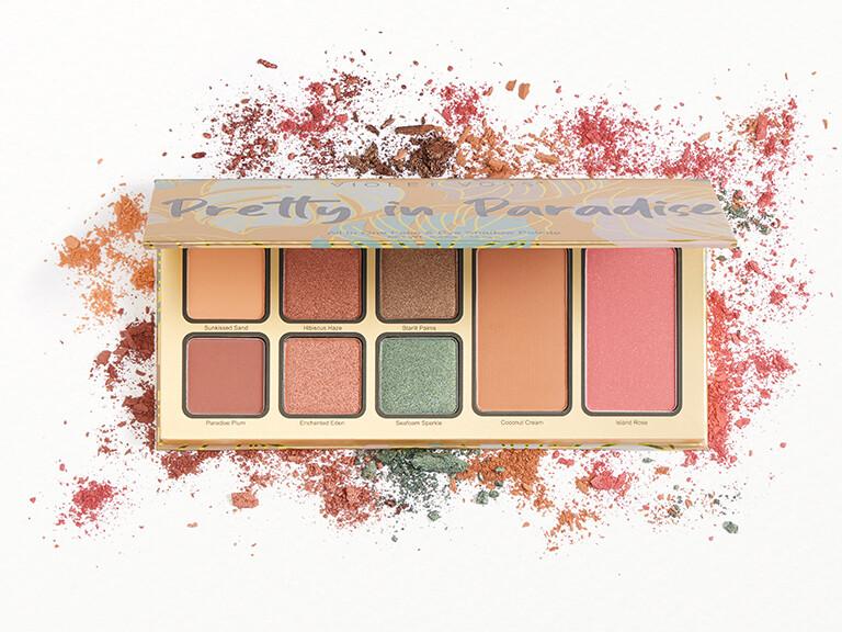 Resized Media/VIOLETVOSSPrettyinParadiseEyeshadowPalette Swatch