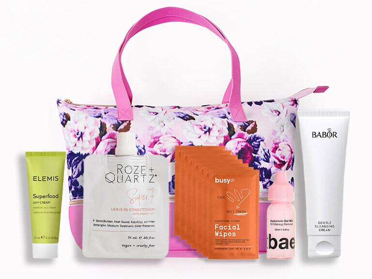 Resized Media/WORKOUT WELLNESS 2 GYM BAG BEAUTY ESSENTIALS