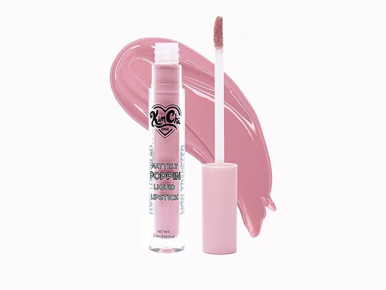 Resized Media/addl1 KIMCLIP1041651 Kimchi Chic Beauty Mattely Poppin Liquid Lipstick Werk Full