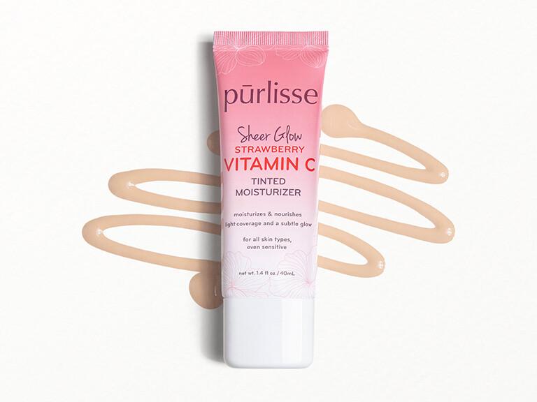 Resized Media/purlissesheerglowstrawberryvitaminctintedmoisturizerswatchinshadeFair